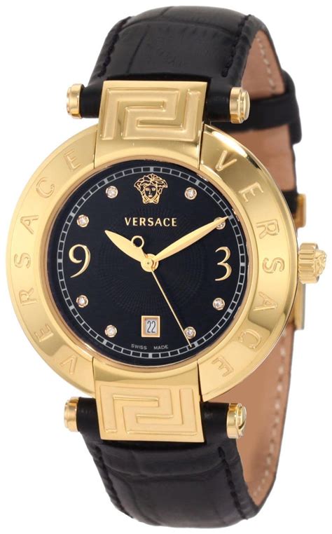 versace watch gold plated.